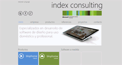 Desktop Screenshot of indexconsulting.net